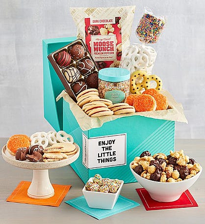 &#34;Enjoy the Little Things&#34; Sweets Gift Box